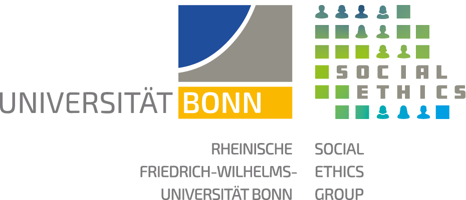 Logo of the University of Bonn and the Social Ethics Group